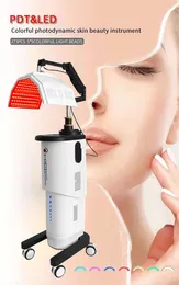 Rejuvenescimento da pele 7 cores Máquina facial de terapia de luz LED multifuncional para PDT para salão de beleza itens de beleza