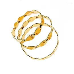 Bransoletka Bangle Kids 18k złota platowana miedziana Dubaj Arabian Biżuteria Urok Prezenty dla Kidsbangle LARS22