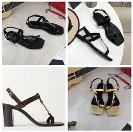 Wiosenne i jesień WIADOMOŚCI Red Bottm Sandals Eleganckie skórzane sandały latte wielokolorowe wysokie obcasy damskie sukienki buty walentynkowe impreza