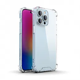 iPhone 15 Pro Max Clear Case الصلبة الصلب البلاستيكي الشفاف الشفاف 14 بالإضافة