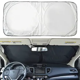 Araba penceresi güneşlik kapağı güneş gölge ön cam vizör koruyucu ön cam katlama otomatik uV koruma perdesi stil aksesuarları