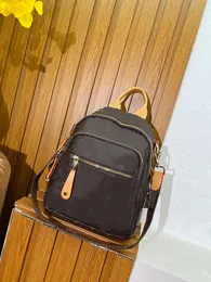 2023 new fashion senior printing designer backpack women PU one-shoulder women's bag anti-theft backpack