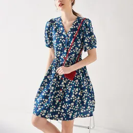 Festklänningar kvinnor sommar blommor skjorta klänning kort ärm mini plus storlek vintage strand urbano kläder ete 2023 vestidos de mujer casual