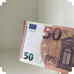 Best 3A Festive Party Supplies 2020 50 US Realistic Family Money Euro o Paper Prop Banknote 037 per Play Copy Kids Game Collection Toy 100PCS/ Akxu