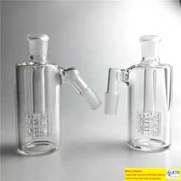 Attrape-cendres en verre Pyrex épais avec mini attrape-cendres barboteur de 14 mm