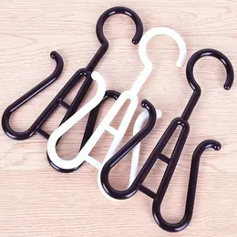 New Thick Plastic Double Hooks Drying Multi-Purpose Drying Shoes Racks Bedroom Scarves Clothes Storage Hook