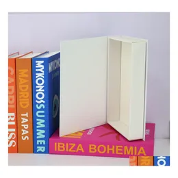 Oggetti decorativi Figurine Serie di vacanze Libri falsi per la decorazione Home Fashion Simation Decor Studio moderno Soggiorno Soft B Dhqdb