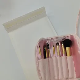 Geschenkpapier Hysen 50 Stück RTS 170 mm 225 mm weiße Farbe biologisch abbaubarer Müllbeutel für Make-up-Pinsel-Set WellpapierumschlagGeschenk