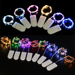 LED String Pil Çalışan Mikro Mini Hafif Bakır Gümüş Tel Yıldız Şeritler Noel Cadılar Bayramı Dekorasyonu Kapalı Açık Yatak Odası Düğün Partys Kum