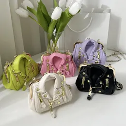 Evening Bags Luxury Trendy Clip Handbag And Purse Fashion Clothes 2023 Women Crossbody Bag Women's Cute Jacket Designer BagsEvening