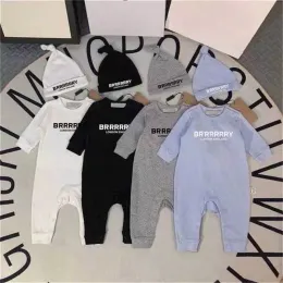 3 個女の赤ちゃん男の子ロンパースブランドレター衣装オーバーオール服ジャンプスーツ子供のためのボディスーツ衣装ロンパース衣装