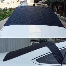 1PC winter car snow cover foldable car windshield cover sun protection snow  cover silver tape with suction cup