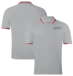 Herr- och kvinnors samma nya produkt Formel One Formel One Polo Shirt Sport Casual Short Sleeve Lapel Tee Custom Fan Plus Model