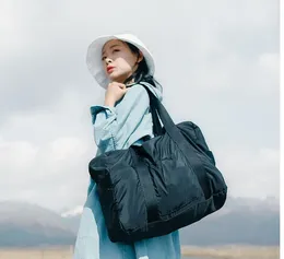 55 -сантиметровые роскоши дизайнеры сумки модны мужчины женщины путешествовать по кожаной багажной сумочке с большой контрастной цветовой емкостью 665889634000
