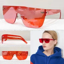 NOWOŚĆ Sports Big Frame Sunglasse Flat-Top Maska w kształcie maski Męskie maska ​​Hurtowa Maska Duża ramka na zewnątrz z Logo Soczewki Ocziwia Z0985U Designer Square Sunglasse