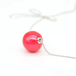 Pendant Necklaces Wholesale High Quality 1112 Mm Edison Pearls Sterling Sier Necklace S925 18 Inches Xl1C020 Drop Dh1Pr