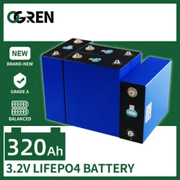 320AH 310AH Lifepo4 Battery Grade A 3.2V 1/4/8/16/32PCS Rechargeable Battery Pack 12V 24V 48V DIY Cells For Boat Golf Cart RV