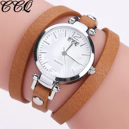 Bransoletka na rękę zegarek dla kobiet mody mody zwykłej analogowej kwarc skóra prosta elegancka wielokolorowa EN opcja 03