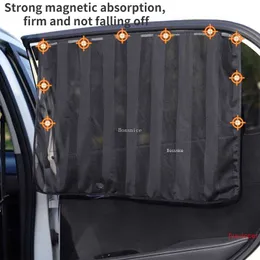 1Pcs Car Window Shade Zanzariera magnetica per auto Protezione solare Rete di isolamento termico con tenda magnetica Parasole per finestrino dell'auto