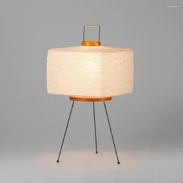 Lâmpadas de chão akari 7a lâmpada japonesa designer criativo papel quarto casa el iluminação decoração sofá luz