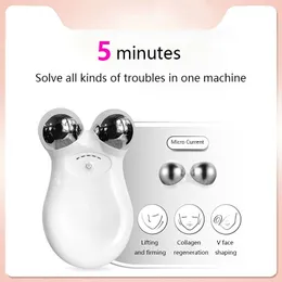 Lifting Machine Skin Tightening Toning Set Microcurrent Masr Facial Beauty Antiaging Remove Wrinkle Mas Rnube Care Devices Ztoa6