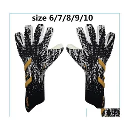 Sports Gloves 2022 Goalkeeper Finger Protection Professional Men Football Adts Kids Thicker Goalie Soccer Glove Drop Delivery Outdoo Dhyak