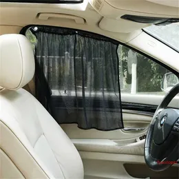 2Pcs Car Curtain Side Window Car Sun Shade Curtain Windshield Mesh Curtain Blind window shades truck sun shade cover