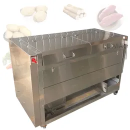Otomatik Mutfak Patates Sebze Yıkama ve Soyma Makine Soğan Soğan Kabak Havuç Zencefil Kabukları Meyve Temizleme Makinesi