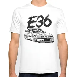 Men's TShirts Cool Automotive W201 190E Car Turbo E36 M3 Urban Style t shirt men Tshirts homme classic Vintage TShirt Men Camisetas 230209