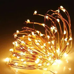 AG13 Batteridrivna str￤nglampor, semesterbelysning 20 mini LED Small Copper Wire firefly lampor Diy Decor Wedding Party Bedroom (Cool White) Oemled