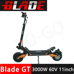 BLADE GT Electric Scooter TEVERUN 11inch VACUUM Tyre Self-repair 1500W*2 3000W Dual Motor 60V 23.4Ah Foldable