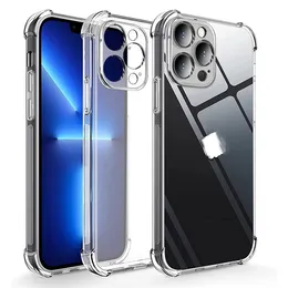 Für iPhone 15 Pro Max Clear Case Flexible weiche TPU-Handyhüllen, kompatibel mit iPhone14 13 12 11 Mini 13 X Xr Xs 7 8 1,5 mm Dicke