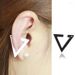 Backs Earrings 1pc Fashion Geometric Triangle Ear Clip Unisex Cuff For Women Jewelry Gifts Orecchini Pendientes