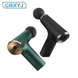 CRXYJ LCD GUN TESSUE DEIM TESSUE MUSCLE MASSAGER ELETTRICO SOLLEGGIO DEL CORCO PERCHIO DELLA DELLA DELLA DELLA FITNESS DELLA DELLA DELLA DELLA DELLO