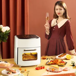 Multifunzione 6l friggitrice ad aria friggitrice per olio privo di aria per cucina bbq gallina crostata fritte francese