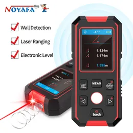 Noyafa NF-518S 금속 탐지기 레이저 레인지 파인더 디지털 레벨 감지 금속 목재 AC 라이브 와이어 구리 벽 스캐너 도구