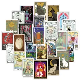 50Pcs Tarot card prediction Stickers Divination analysis Graffiti Kids Toy Skateboard car Motorcycle Bicycle Sticker Decals Wholesale
