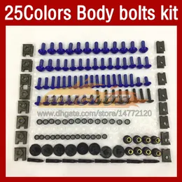 Kit completo de parafusos de carenagem de motocicleta, kit completo de parafusos para SUZUKI GSX250R GSXR250 11 12 13 15 16 17 2011 2012 2013 2015 2017 MOTO Body W325D