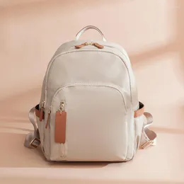 Backpack Women Fashion All-Match Oxford Cloth Lady Business Travel Speisure Canvas Bag Girl Duży-Chaita Anti-Theft School Tour