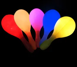 Украшение вечеринки привело к вспышке Maracas Light Up Neon Beach Hula-Party Maracas для взрослых бар KTV Cheer Props Glow Party Supplies