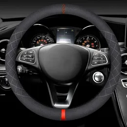 Steering Wheel Covers Suede Cover Is Suitable For 3 / 5 1 Series Gt E48/f48 F83/f25 E90 X4 X5 X6 120i Car Leather Handle