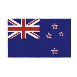 Gartendekoration, Nationalflagge für den Außenbereich, 90 x 150 cm, Neuseeland-Flagge, Innendekoration für den Innenbereich, 59 x 35,4 Zoll, Flagge Nr. 4