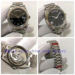 8 Style Automatic Cal 3255 Men يشاهد الرجال 40 ملم أسود رومان 228239 228206 يوم التاريخ الثاني زرقاء ساعة معصم البلاتين 2722