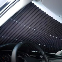 Bil Sunshade Protector Foldbar Auto Parasol Fr￤mre bakre f￶nster Sun Visor WinShield Sun Shade Protection t￤cker bilvaror