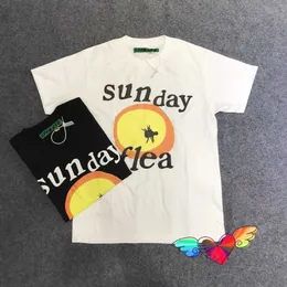 Men's T-Shirts CPFM T-shirts Men Women High Quality SUNDAY FLEA GRAND OPENING Tee Foam Printing Tops CACTUS PLANT FLEA MARKET Short Sleeve T230209