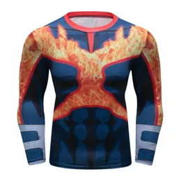 Herren-T-Shirts Cody Lundin Neuartiges Design Cooles 3D-Druck-Männer-Langhemd Frühlings-Herbst-atmungsaktives Sport-Rash-Guard-Boxen-Jujitsu-Kleidung
