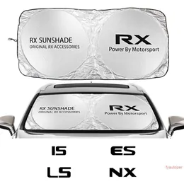 Parasol para parabrisas de coche, cubierta para Lexus ES RX NX CT200h Fsport LS UX LX GS GX IS, accesorios para automóviles, Protector de parasol Anti UV