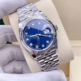 Relógio masculino feminino com diamante, relógios de pulso automáticos de precisão de luxo, 41 mm, 36 mm, espelho de safira, pulseira de aço inoxidável 904L, relógios de designer de moda, relógios de data
