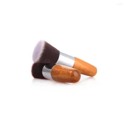 Makeup Brushes 1set/6pcs Professional Foundation smink Bamboo Kabuki Brush Cosmetic Set Kit Tools Eye Shadow Blush