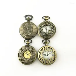 懐中時計ファンタジーユニバース無料卸売20pcたくさんの時計ネックレスhrbbbb28